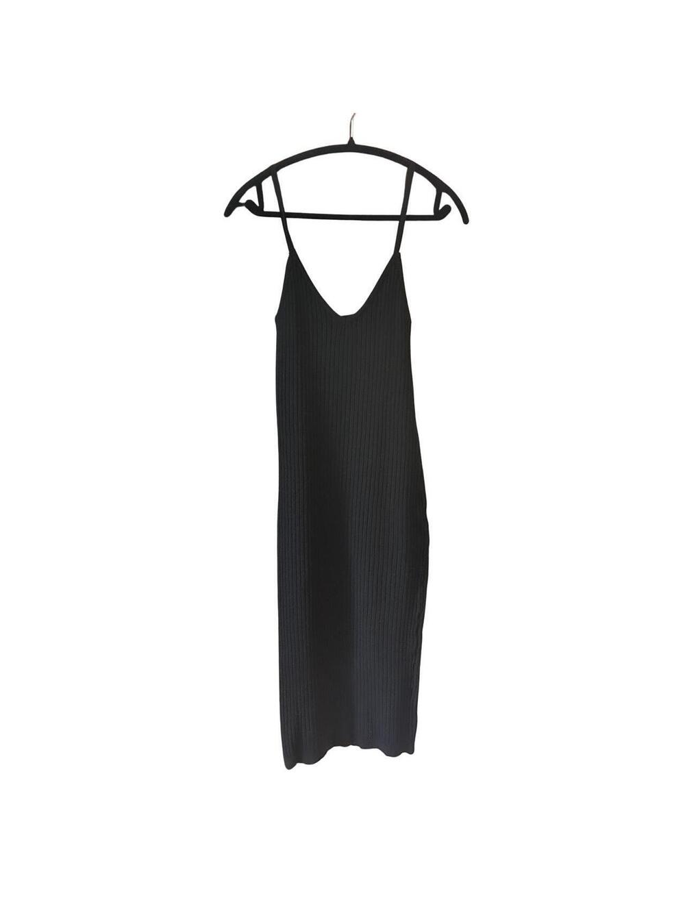 7 For All Mankind Women's Black Dress
